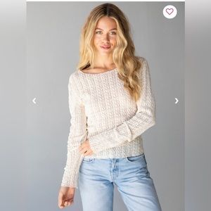 Cute lace layering top